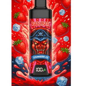 Razz Bar 40K Strawberry Ice